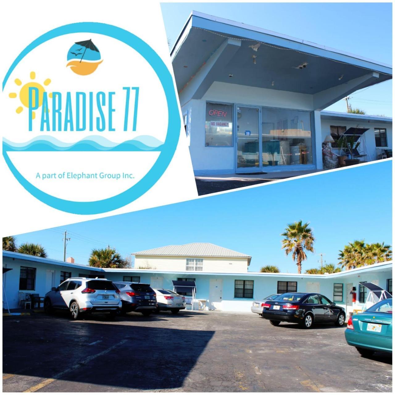 Paradise 770 - Beachside Motel Daytona Beach دايتونا بيتش المظهر الخارجي الصورة